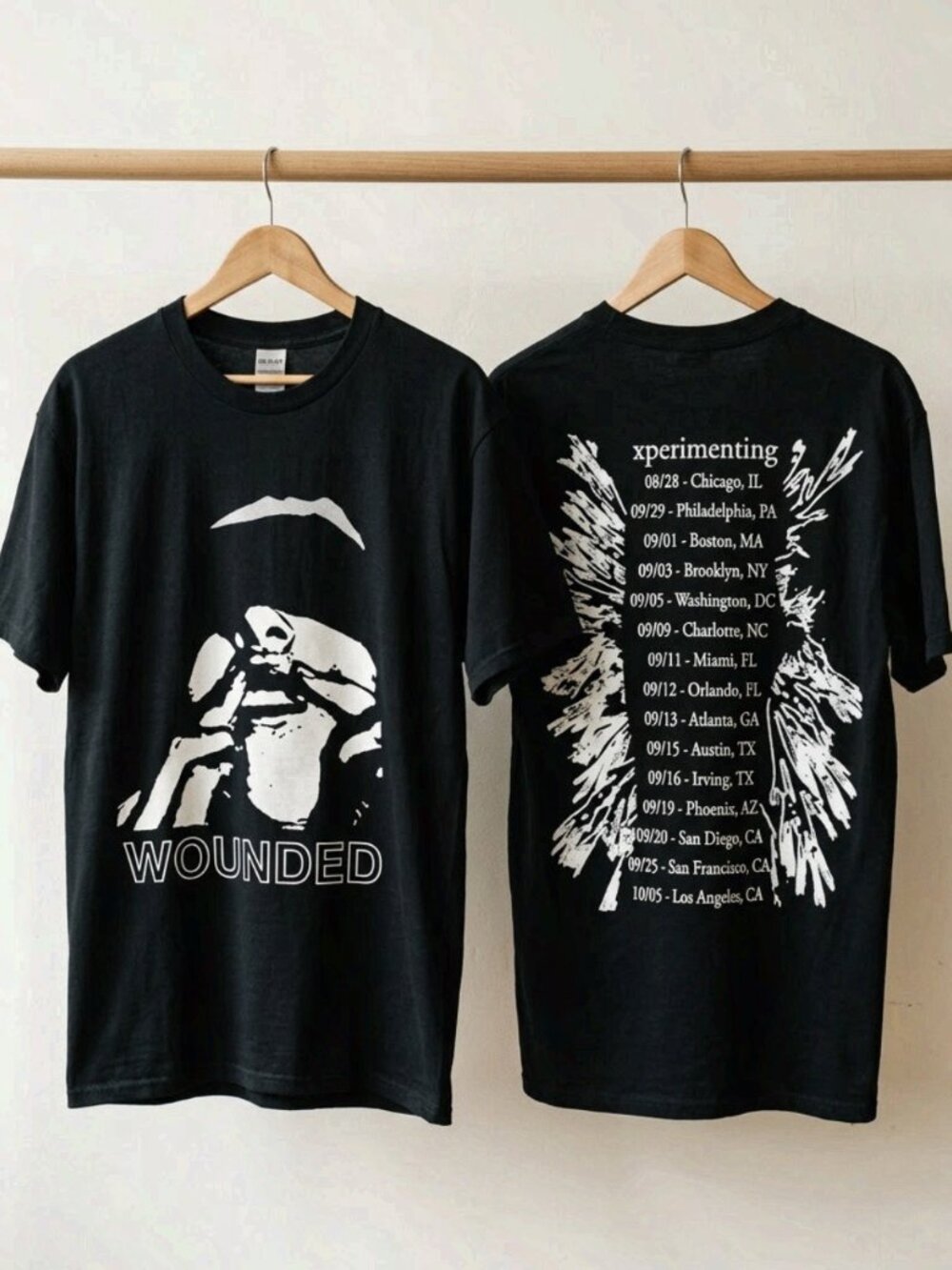 HOT Ken carson xperiment tour merch reprint